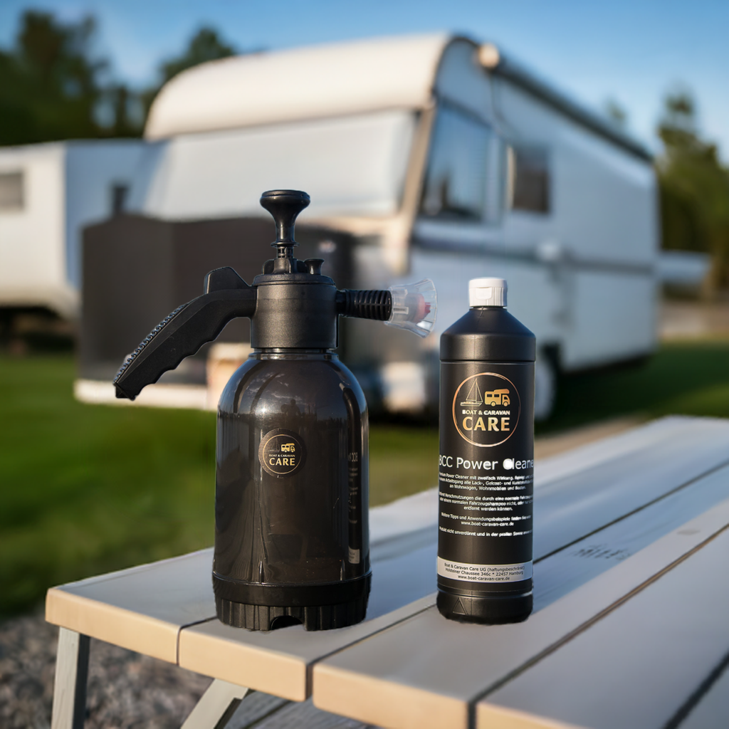 Duo Power Set bestehend aus BCC Power Cleaner mit zweifach Wirkung und unserer neuen BCC Snow Foam Gun. 