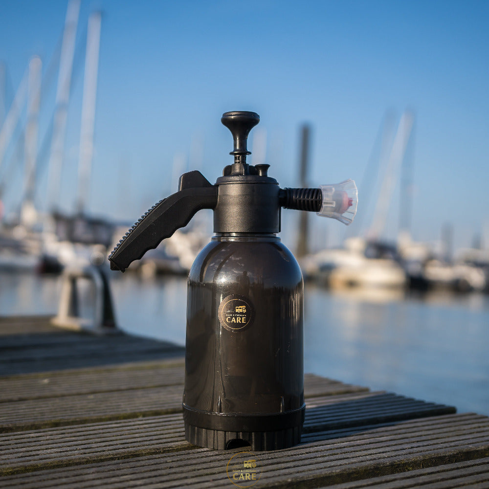 BCC Snow Foam Gun für den BCC Power Cleaner. Erzeugt einen festen Schaum, der gut auf senkrechten Oberflächen haftet