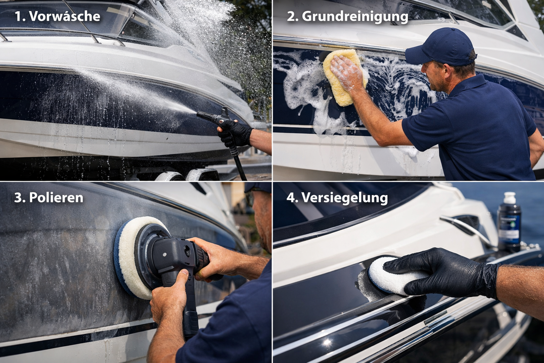 Boot reinigen & polieren: Profi-Tipps für Gelcoat, GFK & Lack | Boat & Caravan Care