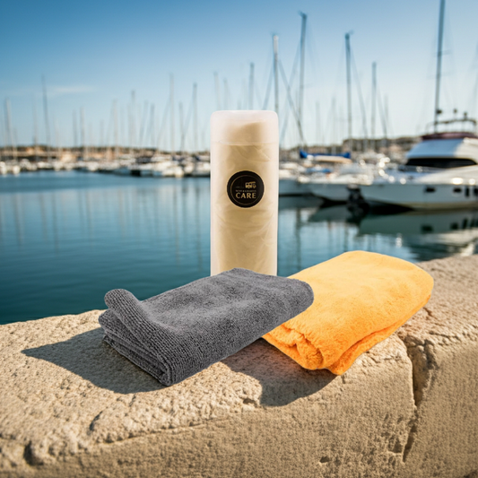 Boat & Caravan Care Premium Towel Set – 3-teiliges Mikrofasertuch & Drying Towel Pflege-Set