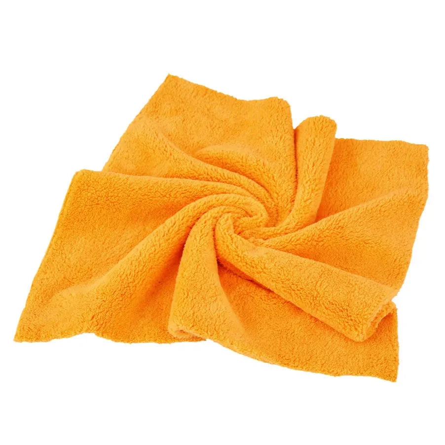 BCC Orange Towel Mikroplüschtuch 40 x 40 cm