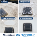 BCC Power Cleaner zur Reinigung von Wohnmobil- und Caravan-Dächern – Vorher-Nachher Anwendung
